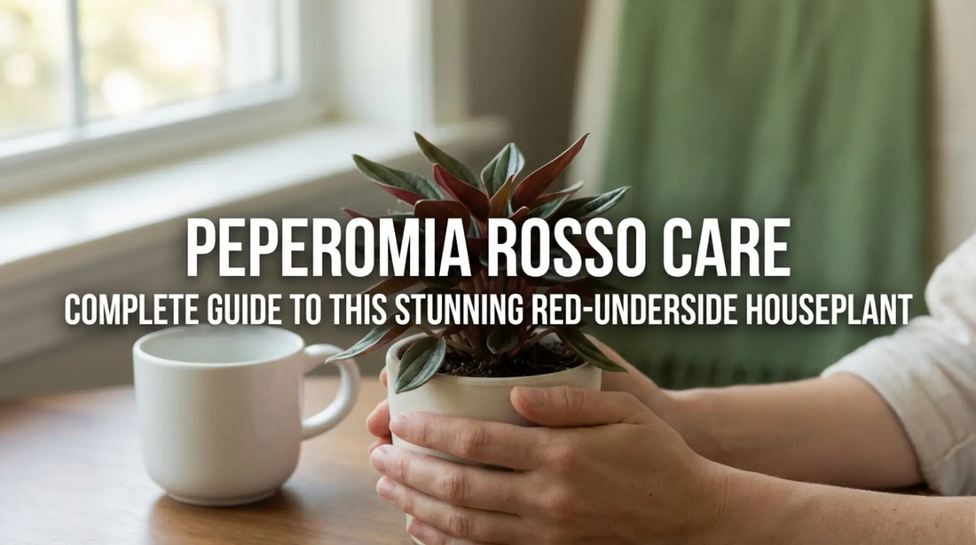 Peperomia Rosso Care