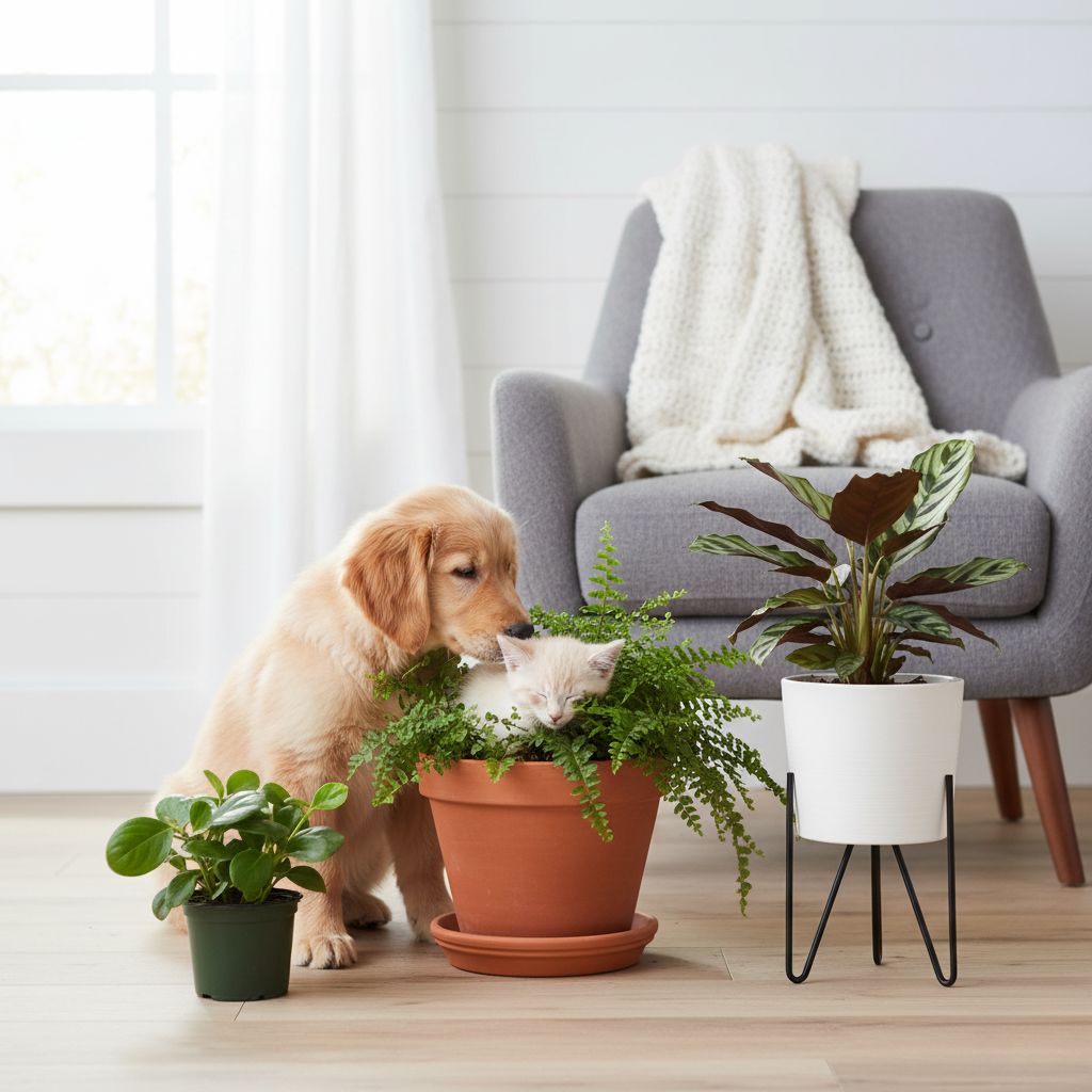 Pet friendly plant collection delivered across Canada – safe, stylish houseplants for homes with cats and dogs.