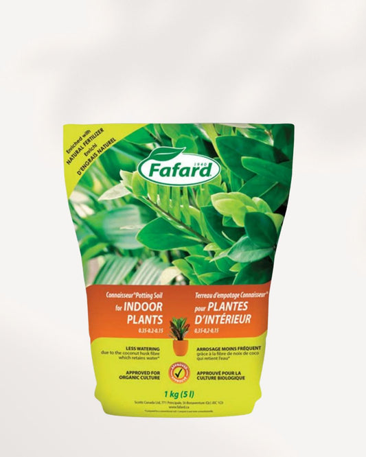 Indoor Plant Potting Mix Connaisseur® 5L - Potting Soil Connaisseur®