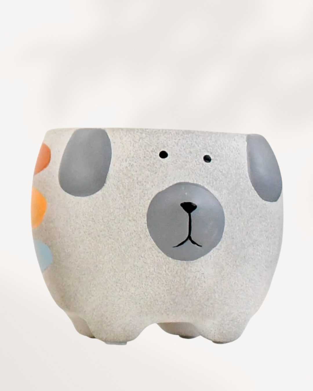 Colourful Animal Pot Dog