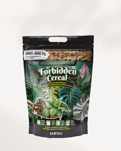 Terreau pour plantes d'intérieur sans sol Forbidden Cereal