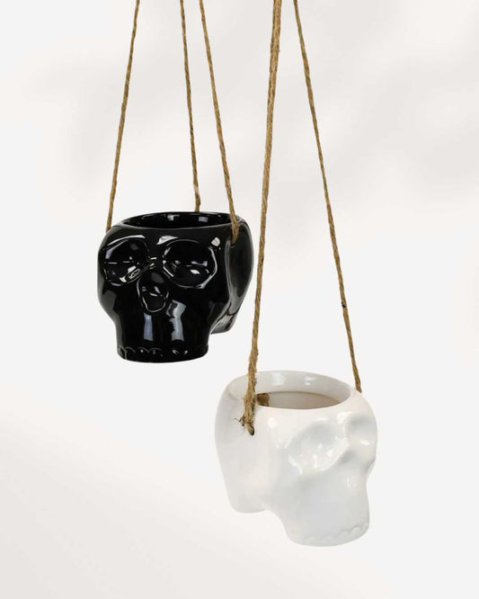 Haunted Hanging Skull Pot